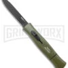 AKC 007 Concord NATO Military OD Green OTF Automatic Knife - Black Flat -AKC Knives Shop AKC 007 Concord NATO Military OTF Auto Green Black Flat BHQ 138956 jr large