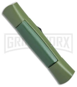 AKC 007 Concord NATO Military OD Green OTF Automatic Knife - Satin Dagger -AKC Knives Shop AKC 007 Concord NATO Military OTF Auto OD Green Satin Dagger BHQ 158343 jr side large