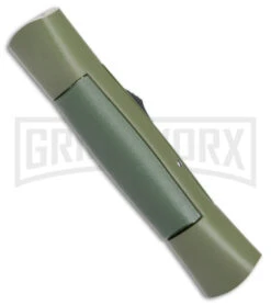 AKC 007 Concord NATO Military OD Green OTF Automatic Knife - Satin Flat -AKC Knives Shop AKC 007 Concord NATO Military OTF Auto OD Green Satin Flat BHQ 173565 jr side large
