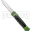 AKC Concord NATO Military Green/Black OTF Automatic Knife - Satin Flat -AKC Knives Shop AKC 007 Concord NATO Military OTF Automatic Knife Green Black 2.75 Satin Flat BHQ 33952 LS large