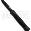AKC 007 Concord Black OTF Automatic Knife - Dagger Black 2 AKC 007 Concord Black OTF Automatic Knife - Dagger Black -AKC Knives Shop AKC 007 Concord OTF Black Black Dagger GX 30504 jr large