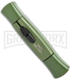 AKC 077 Concord NATO Military Green OTF Automatic Knife - Satin Plain 7 AKC 077 Concord NATO Military Green OTF Automatic Knife - Satin Plain -AKC Knives Shop AKC 077 Concord OTF Auto NATO Military Green Satin Flat BHQ 179232 jr spine large