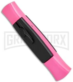 AKC 077 Concord Hot Pink OTF Automatic Knife - Flat Satin Plain -AKC Knives Shop AKC 077 Concord OTF Hot Pink BHQ 72005 jr spine large
