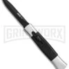 AKC 077 Concord Polish/Black OTF Automatic Knife - Dagger Black -AKC Knives Shop AKC 077 Concord Polish Blackdagger black BP25717 er large