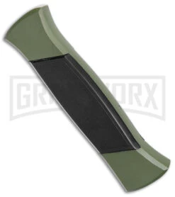 AKC 777 Blackfinger Green/Black OTF Automatic Knife - Black Tanto 7 AKC 777 Blackfinger Green/Black OTF Automatic Knife - Black Tanto -AKC Knives Shop AKC 777 Blackfinger OTF Auto Green Black Black Tanto BHQ 153513 jr side large