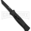 AKC 777 Blackfinger Black OTF Automatic Knife - Black Tanto 2 AKC 777 Blackfinger Black OTF Automatic Knife - Black Tanto -AKC Knives Shop AKC 777 Blackfinger Tanto OTF Auto Black Black BHQ 87414 jr large