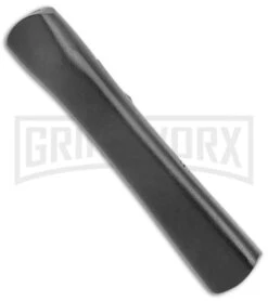 AKC Concord Briar Wood OTF Automatic Knife - Plain Satin Flat -AKC Knives Shop AKC Concord OTF Auto Briar Wood Satin GX 37553 jr side large