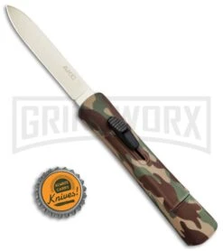 AKC Concord Camo Rubber OTF Automatic Knife - Gold Plain 9 AKC Concord Camo Rubber OTF Automatic Knife - Gold Plain -AKC Knives Shop AKC Concord OTF Camo Rubber Gold BHQ 72046 jr bottlecap 2 large
