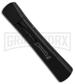 AKC Concord Black OTF Automatic Knife - Tanto Black Plain -AKC Knives Shop AKC Concord Tanto Black Black BHQ 90285 er spine large