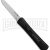 AKC Concord Black OTF Automatic Knife - Tanto Satin Plain -AKC Knives Shop AKC Concord Tanto Black Satin BHQ 90284 er large