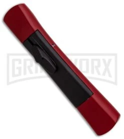AKC Concord Red/Black OTF Automatic Knife - Tanto Black Plain -AKC Knives Shop AKC Concord Tanto Red Black Black BHQ 90289 er spine large