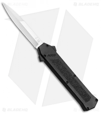 AKC F-16 D/A Bayonet OTF Automatic Knife Black (3.3" Satin) 3 AKC F-16 D/A Bayonet OTF Automatic Knife Black (3.3" Satin)