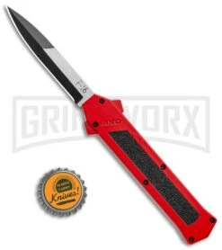 AKC F-16 Red D/A OTF Automatic Knife - Bayo Two Tone Plain 9 AKC F-16 Red D/A OTF Automatic Knife - Bayo Two Tone Plain -AKC Knives Shop AKC F 16 DA Bayo OTF Auto Red BHQ 112389 jr bottlecap large