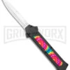 AKC F-16 Tie Dye D/A OTF Automatic Knife - Bayo Satin Plain 2 AKC F-16 Tie Dye D/A OTF Automatic Knife - Bayo Satin Plain -AKC Knives Shop AKC F 16 DA Bayo OTF Tie Dye Satin BHQ 143649 jr large