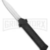 AKC F-16 D/A Dagger OTF Automatic Knife Black Carbon Fiber (3.3" Satin)