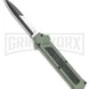 AKC F-16 OD Green D/A OTF Automatic Knife - Bayo Two TonePlain -AKC Knives Shop AKC F 16 OD Green D A OTF Automatic Knife Bayo Two TonePlain GX 35588 LS large