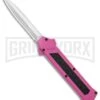 AKC F-16 Pink D/A OTF Automatic Knife - Dagger Satin Plain 1 AKC F-16 Pink D/A OTF Automatic Knife - Dagger Satin Plain -AKC Knives Shop AKC F 16 Pink DA OTF Auto Dagger Satin GX 37627 jr large