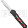 AKC F-20 Black W/ Tie Dye Inlay D/A OTF Automatic Knife - Satin Plain 1 AKC F-20 Black W/ Tie Dye Inlay D/A OTF Automatic Knife - Satin Plain -AKC Knives Shop AKC F 20 DA SP OTF Auto Black Tie Dye Inlay Satin BHQ 152893 jr large