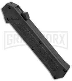 AKC Knives Shop -AKC Knives Shop AKC F DA Bayo OTF Black Inlay Black BHQ 83219 jr spine large