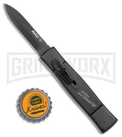 AKC Minion Concord OTF Automatic Knife - Dagger Black Plain 7 AKC Minion Concord OTF Automatic Knife - Dagger Black Plain -AKC Knives Shop AKC Minion Concord OTF Auto Black Black Dagger BHQ 173567 jr bottlecap large