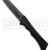 AKC Smarty Black Automatic Knife Reverse Tanto - Black SW Plain 2 AKC Smarty Black Automatic Knife Reverse Tanto - Black SW Plain -AKC Knives Shop AKC Smarty Automatic Knife Button Lock Black Aluminum Stonewash kc large