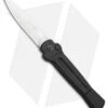 AKC X-treme Ace Automatic Knife Black (3.6" Satin) 2 AKC X-treme Ace Automatic Knife Black (3.6" Satin) -AKC Knives Shop AKC X TREME ACE Side Opening Automatic Knife Black Satin BHQ 100386 kp open