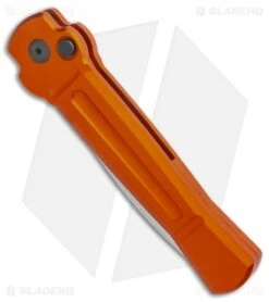 AKC X-treme Ace Automatic Knife Orange Aluminum (3.9" Satin) -AKC Knives Shop AKC X Treme Ace Auto Orange Satin BHQ 139321 jr spine