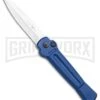 AKC X-treme ACE Blue Automatic Knife - Satin Plain 1 AKC X-treme ACE Blue Automatic Knife - Satin Plain -AKC Knives Shop AKC X treme Ace Auto Blue Satin BHQ 105467 jr large
