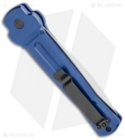 AKC X-treme ACE Automatic Knife Blue (3.6" Satin) -AKC Knives Shop AKC X treme Ace Auto Blue Satin BHQ 105467 jr side