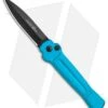 AKC X-treme Ace Automatic Knife Light Blue (3.6" Black) -AKC Knives Shop AKC X treme Ace Auto Light Blue Black ACE LBLB BHQ 115396 jr