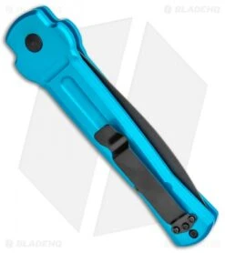 AKC X-treme Ace Automatic Knife Light Blue (3.6" Black) 8 AKC X-treme Ace Automatic Knife Light Blue (3.6" Black) -AKC Knives Shop AKC X treme Ace Auto Light Blue Black ACE LBLB BHQ 115396 jr side