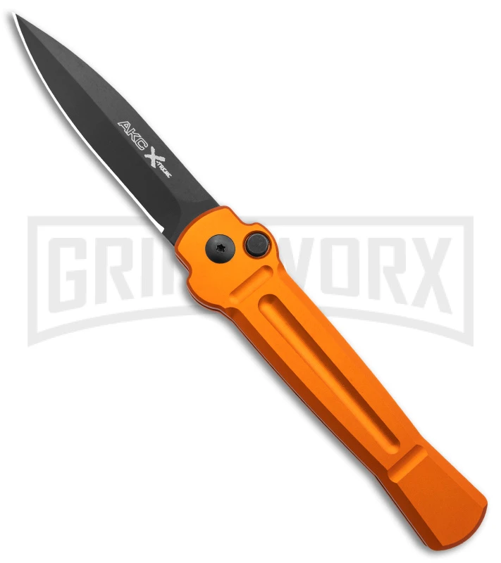 AKC X-treme Ace Automatic Knife - Orange 3 AKC X-treme Ace Automatic Knife - Orange