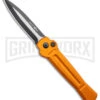 AKC X-treme Ace Orange Automatic Knife - Two Tone Dagger Plain -AKC Knives Shop AKC X treme Ace Auto Orange TT BHQ 143389 jr large