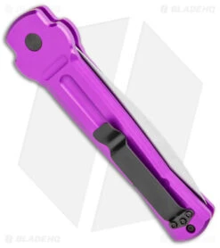 AKC X-treme Ace Automatic Knife Purple (3.6" Satin) 8 AKC X-treme Ace Automatic Knife Purple (3.6" Satin) -AKC Knives Shop AKC X treme Ace Auto Purple Satin BHQ 179205 jr side
