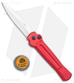 AKC X-treme Ace Automatic Knife Red Aluminum (3.9" Satin) 9 AKC X-treme Ace Automatic Knife Red Aluminum (3.9" Satin) -AKC Knives Shop AKC X treme Ace Auto Red Satin BHQ 105468 jr bottlecap