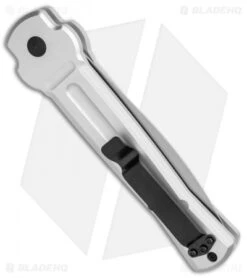 AKC X-treme Ace Automatic Knife Silver (3.6" Satin) -AKC Knives Shop AKC X treme Ace Auto Silver Satin BHQ 113920 jr side