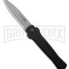 AKC X-treme Ace1 Side Opener Black Automatic Knife - Satin Plain 2 AKC X-treme Ace1 Side Opener Black Automatic Knife - Satin Plain -AKC Knives Shop AKC X treme Ace1 Automatic Knife Black 3.75in Satin BHQ 189353 hd large