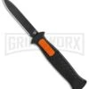 AKC X-treme EVO Black / Orange Slide OTF Automatic Knife - Black Plain 1 AKC X-treme EVO Black / Orange Slide OTF Automatic Knife - Black Plain -AKC Knives Shop AKC X treme EVO OTF Auto Black Orange Slide Black BHQ 114335 jr large