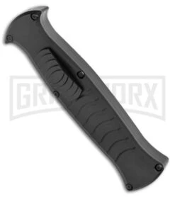 AKC X-treme EVO Black OTF Automatic Knife - Black Plain Dagger 7 AKC X-treme EVO Black OTF Automatic Knife - Black Plain Dagger -AKC Knives Shop AKC X treme EVO OTF Automatic Knife Black 3.5 Black Dagger BHQ 119845 LS Spine large