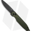 AKC X-treme Dandy Automatic Knife Green Aluminum (3.1" Black Stonewash) -AKC Knives Shop AKC Xtreme Dandy Green Aluminum AK Black SW BHQ 174571 td