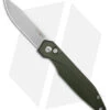 AKC X-treme Dandy Automatic Knife Green Aluminum (3.1" Satin) -AKC Knives Shop AKC Xtreme Dandy Green Aluminum AK Satin BHQ 174570 td
