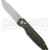 AKC X-treme Dandy Green Aluminum Automatic Knife - SW Plain 2 AKC X-treme Dandy Green Aluminum Automatic Knife - SW Plain -AKC Knives Shop AKC Xtreme Dandy Green Aluminum AK Satin BHQ 174570 td large