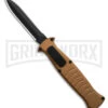 AKC X-treme EVO Gold OTF Automatic Knife - Black Plain Dagger -AKC Knives Shop AKC Xtreme EVO Gold OTF Automatic Knife Black Plain Dagger GX 41625 hd large