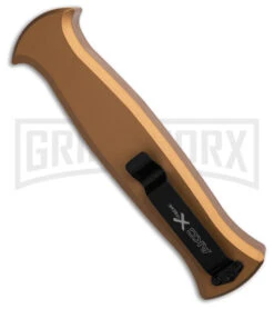 AKC X-treme EVO Gold OTF Automatic Knife - Black Plain Dagger 7 AKC X-treme EVO Gold OTF Automatic Knife - Black Plain Dagger -AKC Knives Shop AKC Xtreme EVO Gold OTF Automatic Knife Black Plain Dagger GX 41625 hd side large