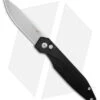 AKC X-treme Dandy Automatic Knife Black Aluminum (3.1" Stonewash) -AKC Knives Shop Akc Xtreme Dandy Black Aluminum AK SW BHQ 174573 td