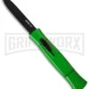 AKC 077 Concord Lime Green OTF Automatic Knife - Black Plain -AKC Knives Shop akc 077 otf lime green black plain cm large