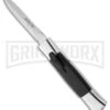 AKC 077 Concord Polish/Black OTF Automatic Knife - Dagger Satin Plain 1 AKC 077 Concord Polish/Black OTF Automatic Knife - Dagger Satin Plain -AKC Knives Shop akc 3 sinatra silver dagger large