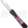 AKC Concord American Flag OTF Automatic Knife - Dagger Satin Plain 1 AKC Concord American Flag OTF Automatic Knife - Dagger Satin Plain -AKC Knives Shop akc concord american flag large