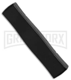 AKC Minion Concord Zebra OTF Automatic Knife - Flat Grind Satin Plain -AKC Knives Shop akc mini concord black zebra side large