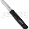 AKC Minion Concord Black OTF Automatic Knife - Dagger Satin Plain